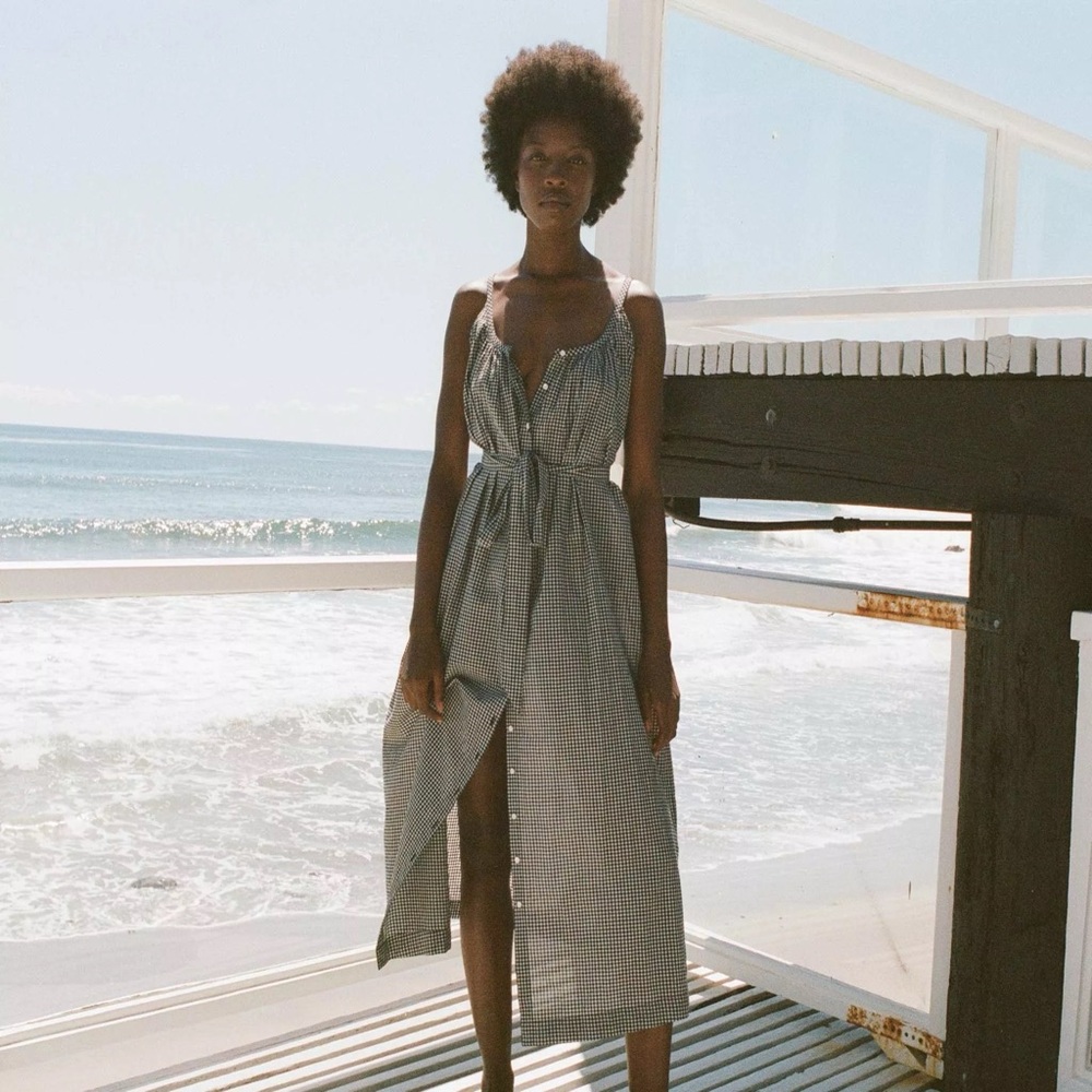 ISO Doen Nevita Dress in Gingham